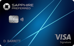 Official Chase Sapphire Preferred card image for US credit card repayment planning